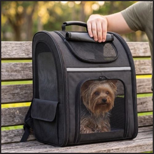 Sac-a-dos-chien-leger-et-pratique-pour-randonnee-noir