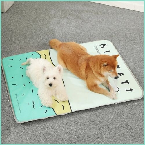 Tapis rafraichissant pour chien| LargeRug™ - Mon Shiba Inu