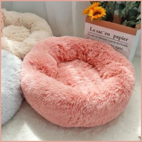 coussin-chien-rose-pale
