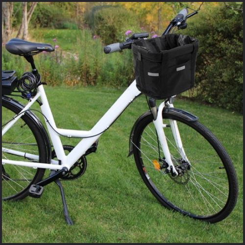 panier-velo-chien-fixation-rapide-et-sécurité-au-guidon-pratique