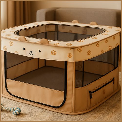 Parc à chien pour petite et moyenne taille pliable| Lily™