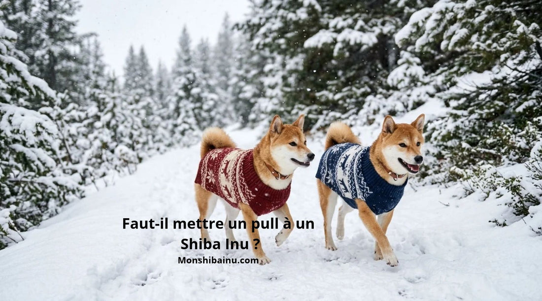 Faut-il-mettre-un-pull-à-un-Shiba-Inu-Conseils