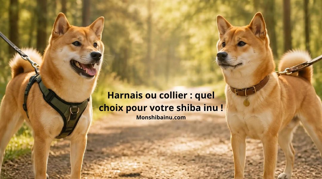 Harnais-vs-collier-pour-un-Shiba-Inu-lequel-choisir 
