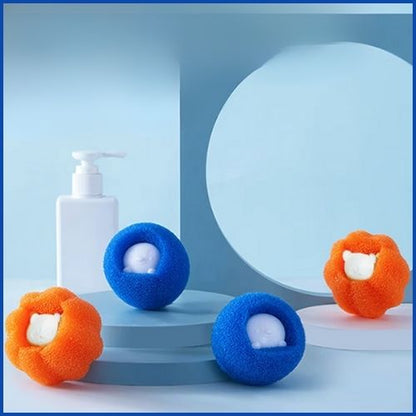 Attrape-poil-machine-à-laver-en-boule savon