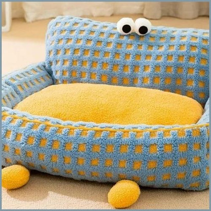 Canapé-chien-petit-et-moyen-avec-coussin-déhoussable-fun