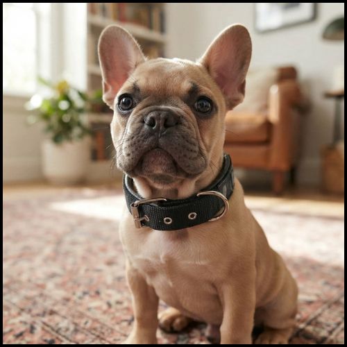 Collier_chien-en-nylon-résistant-et-réglable-noir