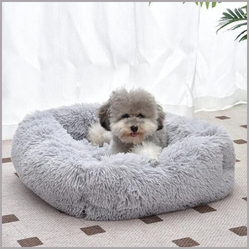 Coussin-chien_moelleux-et-apaisant-gris
