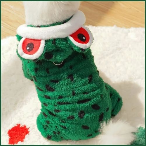 Déguisement-grenouille-pour-chien-taille-attache