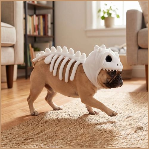 Déguisement-squelette-dinosaure-pour-chien