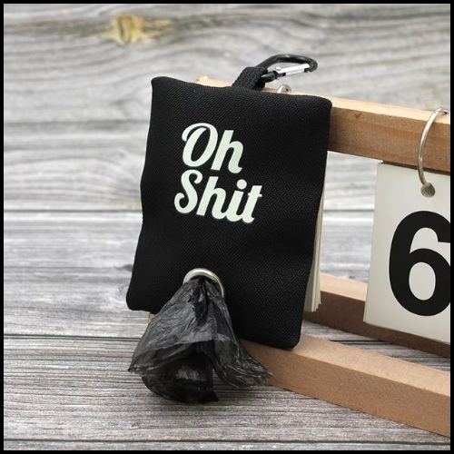 Distributeur-sac-à-crottes-pour-chien-en-toile-noir