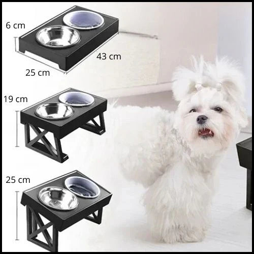 Gamelle-chien-surelevee-3-hauteurs-réglables-tailles
