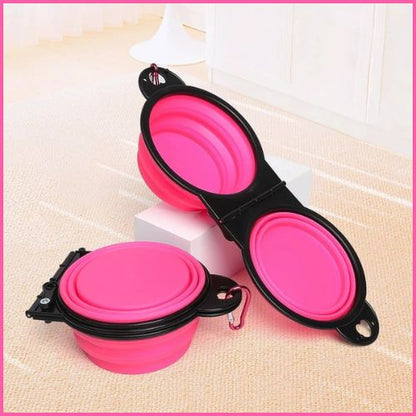 Gamelle-pliable-chien-double-en-silicone-pour-voyage_rosa
