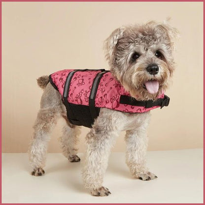 Gilet-de-sauvetage-chien-petite-et-moyenne-taille-rose
