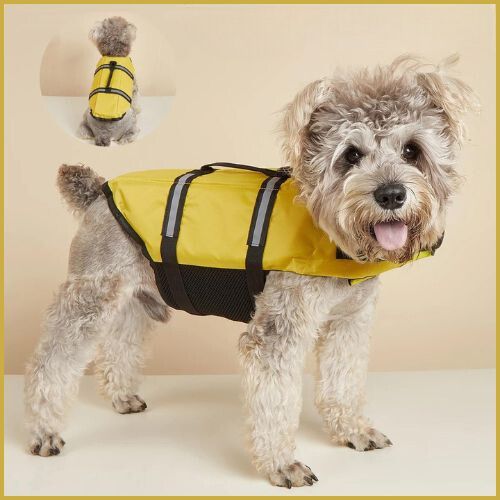 Gilet-de-sauvetage-chien_jaune