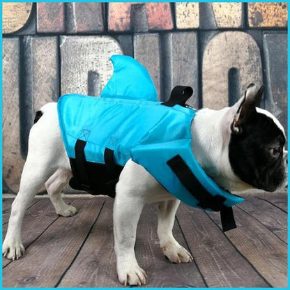 Gilet-de-sauvetage-pour-chien_requin-haute-flottabilité-bleu