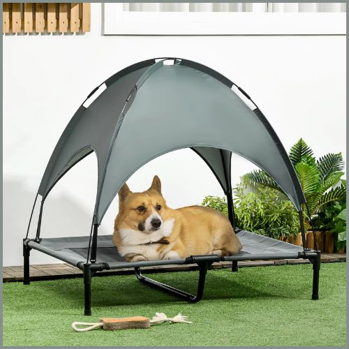 Lit-pour-chien-surélevé-grande-taille