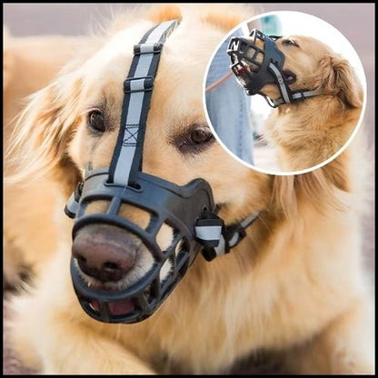 Muselière-pour-chien_grande-taille-en-silicone-labrador