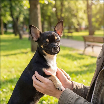 Museliere pour chien petite taille en nylon respirant | MiniTruffe
