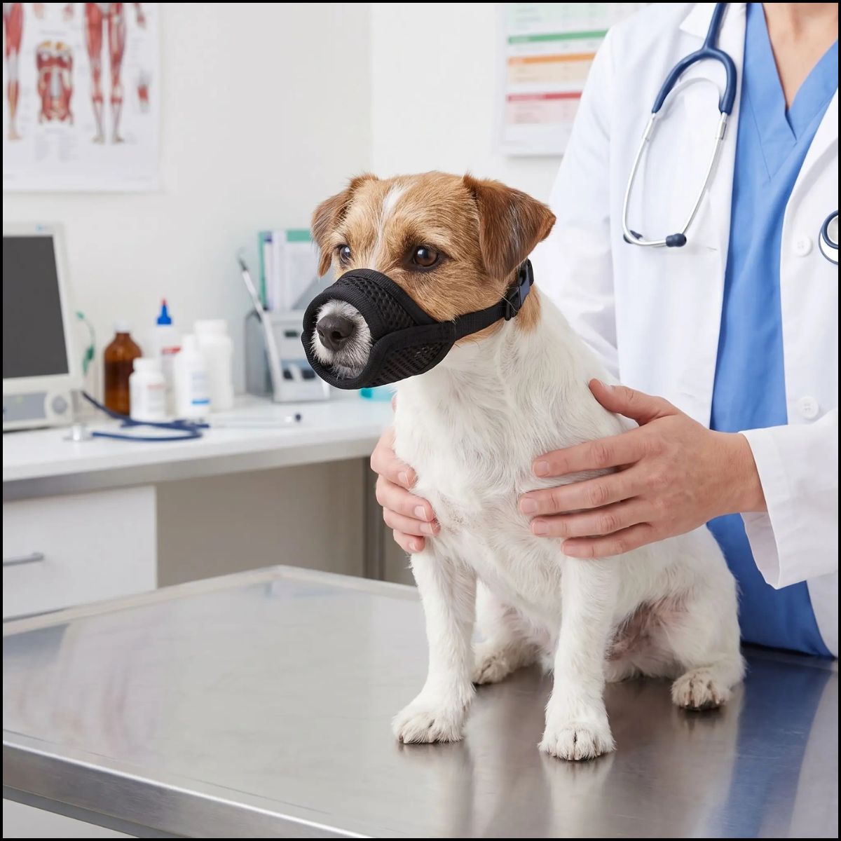 Museliere pour chien petite taille en nylon respirant | MiniTruffe