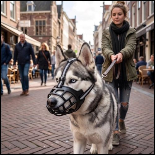 Muselière-pour-chien-silicone-pour-moyenne-et-grande-taille-husky