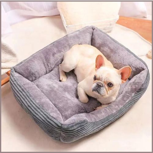 Panier-pour-chien-apaisant-pour-petite-et-moyenne-taille-gris