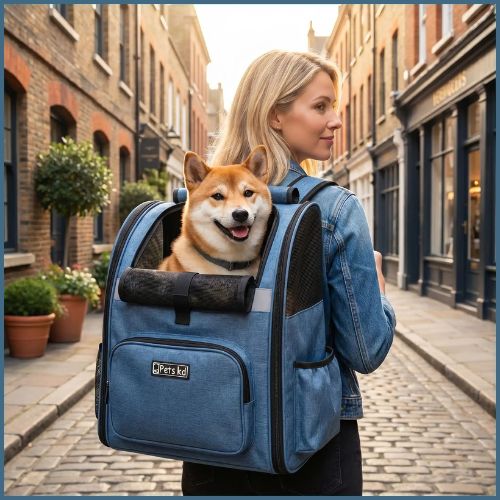 Sac-a-dos-chien-Shiba-inu-leger-et-pratique-pour-randonnee_bleu