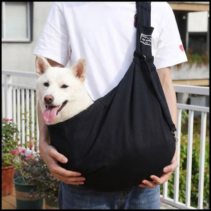 Sac-transport-chien-bandouliere-reglable-pour-Shiba-Inu_noir