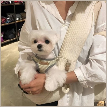 Sac-transport-pour-chien-petite-taille-en-bandoulière-confortable