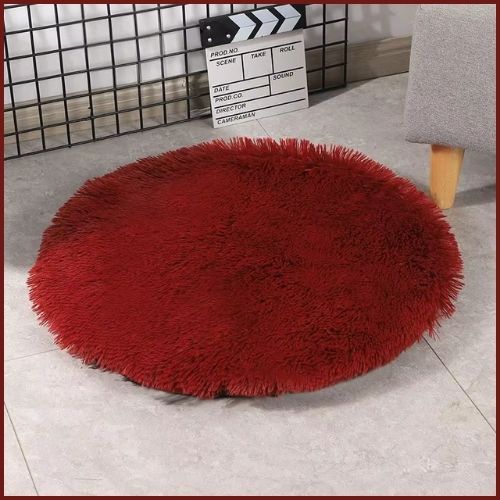 Tapis-XXL-pour-chien-en-peluche-fine-doux-et-confortable-rouge