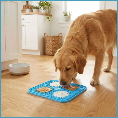 Tapis-de-lechage-chien-en-silicone-anti-stress-bleu