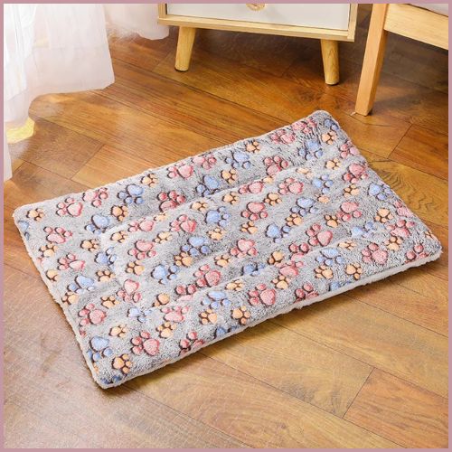 Tapis-pour-chien-doux-et-chaud-en-flanelle-lavable-marron