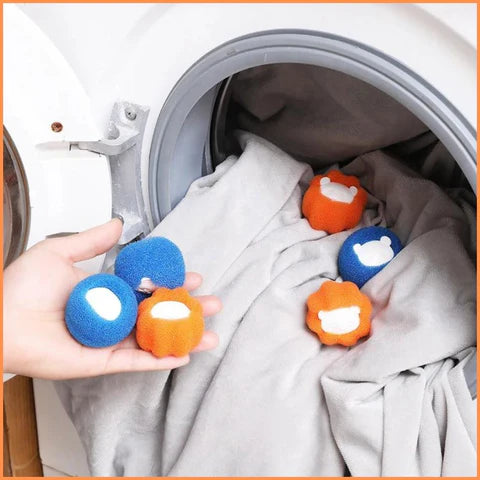 attrape-poil-machine-à-laver-en-boule-linge
