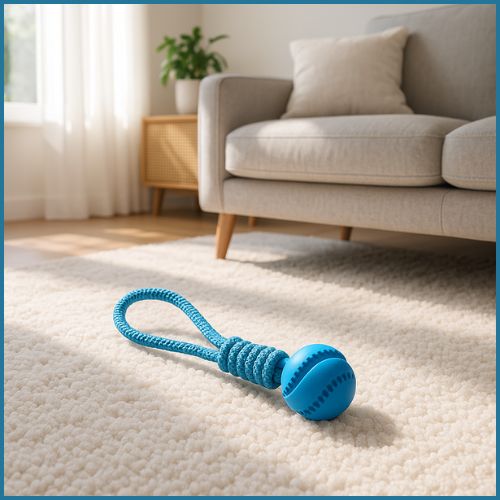 balle_chien_bleu_salon