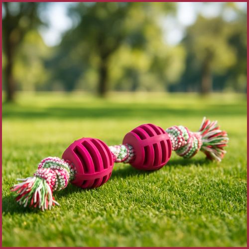balle-pour-chiens_doubles-avec-corde-bleu-rose