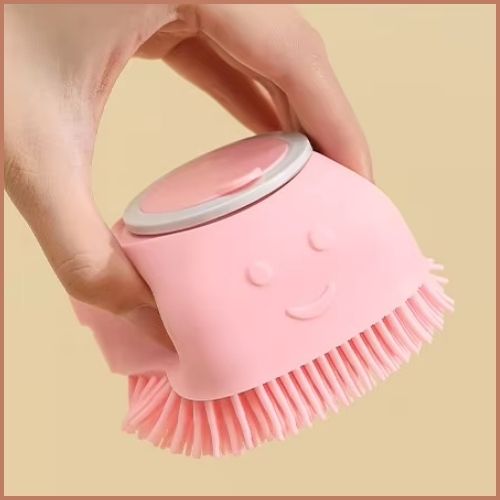 brosse-pour-chien-poil-court-en-silicone-pour-bain-rose
