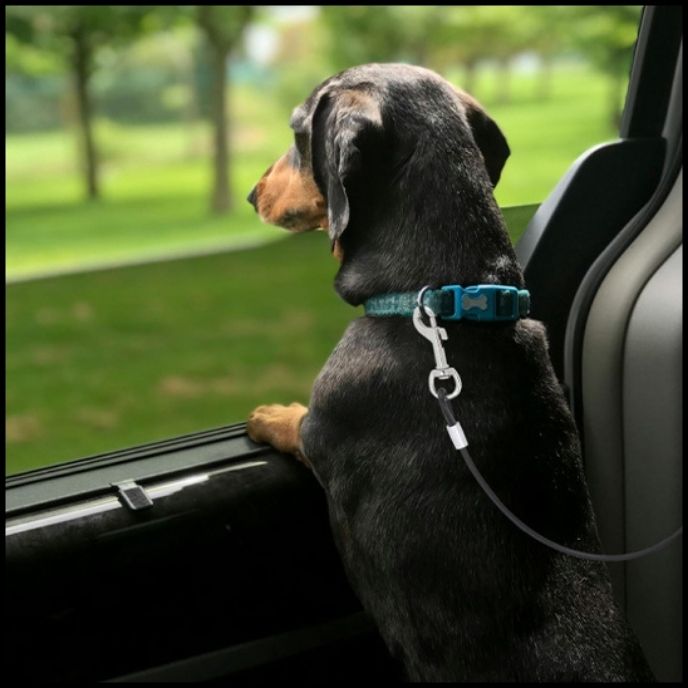 ceinture-de-sécurité-pour-chien_câble-en-acier-résistant -noir