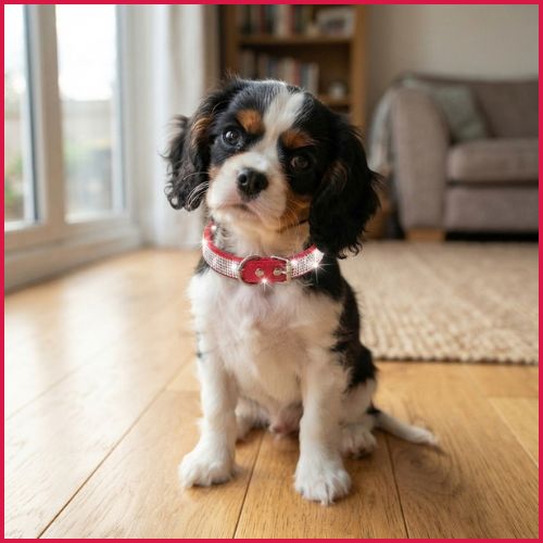 Collier chien strass pour petites et moyennes tailles |Brillant