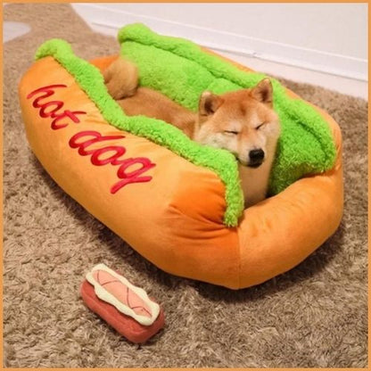 coussin-chien-en-forme-de-Hot-Dog-shiba