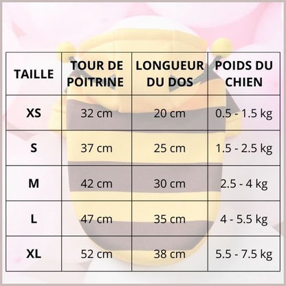 deguisement-pour-chien-en-abeille