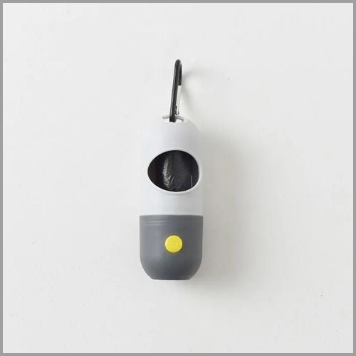 distributeur_sac-à-crotte_lumière-LED-gris