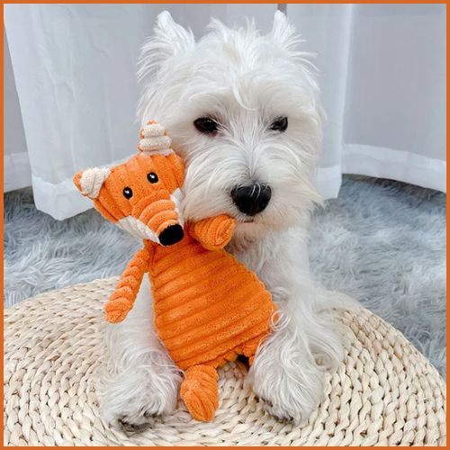 doudou-pour-chien_petit-et-moyen-doux-et-résistant-renard