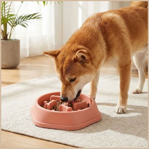 Gamelle anti glouton chien sensible à la digestion|  DogBowl™