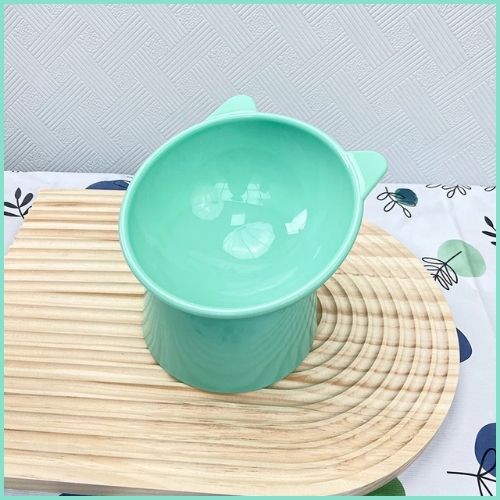 gamelle-chien_surélevée-anti-déversement-vert