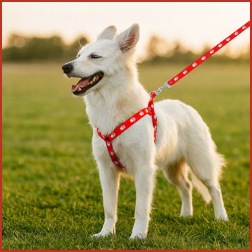 harnais-chien_petit-et-moyen-à-sangles-fines-et-réglables-rouge-parc