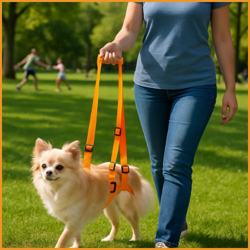 harnais-de-levage-pour-chien_paralysé-ou-handicapé-orange