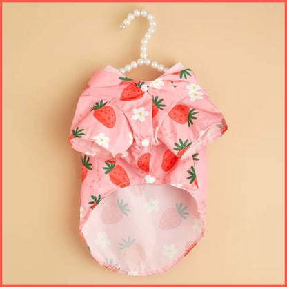 impermeable-chien_avec-capuche-fleur