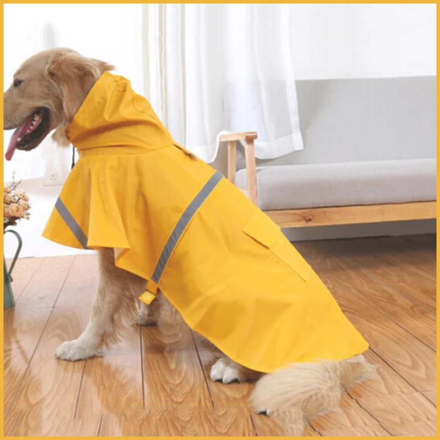 impermeable-pour-chien-jaune