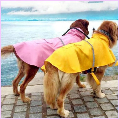 impermeable-pour-chien_grande-taille-rose-jaune