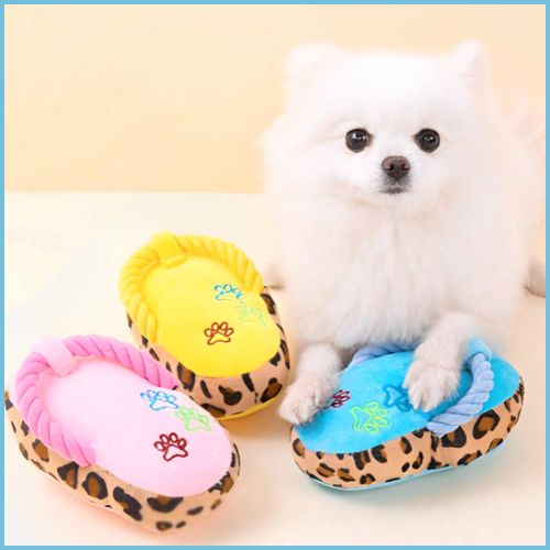 jouet-chien-peluche-en-tong-anti-stress-bleu
