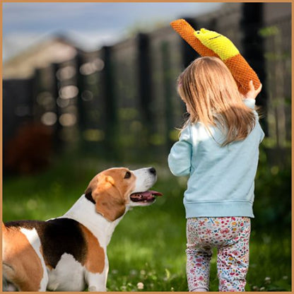 Jouet-pour-chien-marron